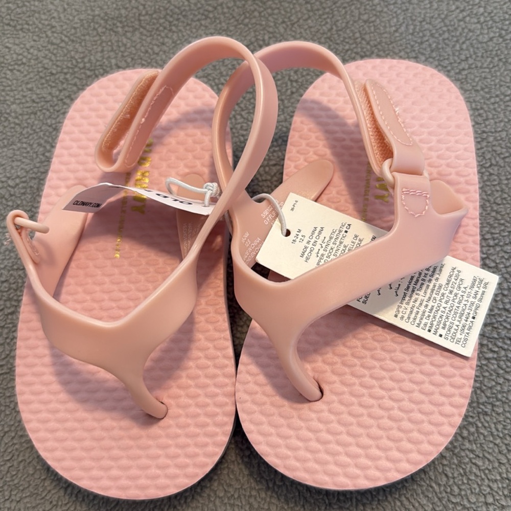 Lot of 5 girls shoes from Old Navy 18-24 months.  3 pair are new. - Picture 8 of 14